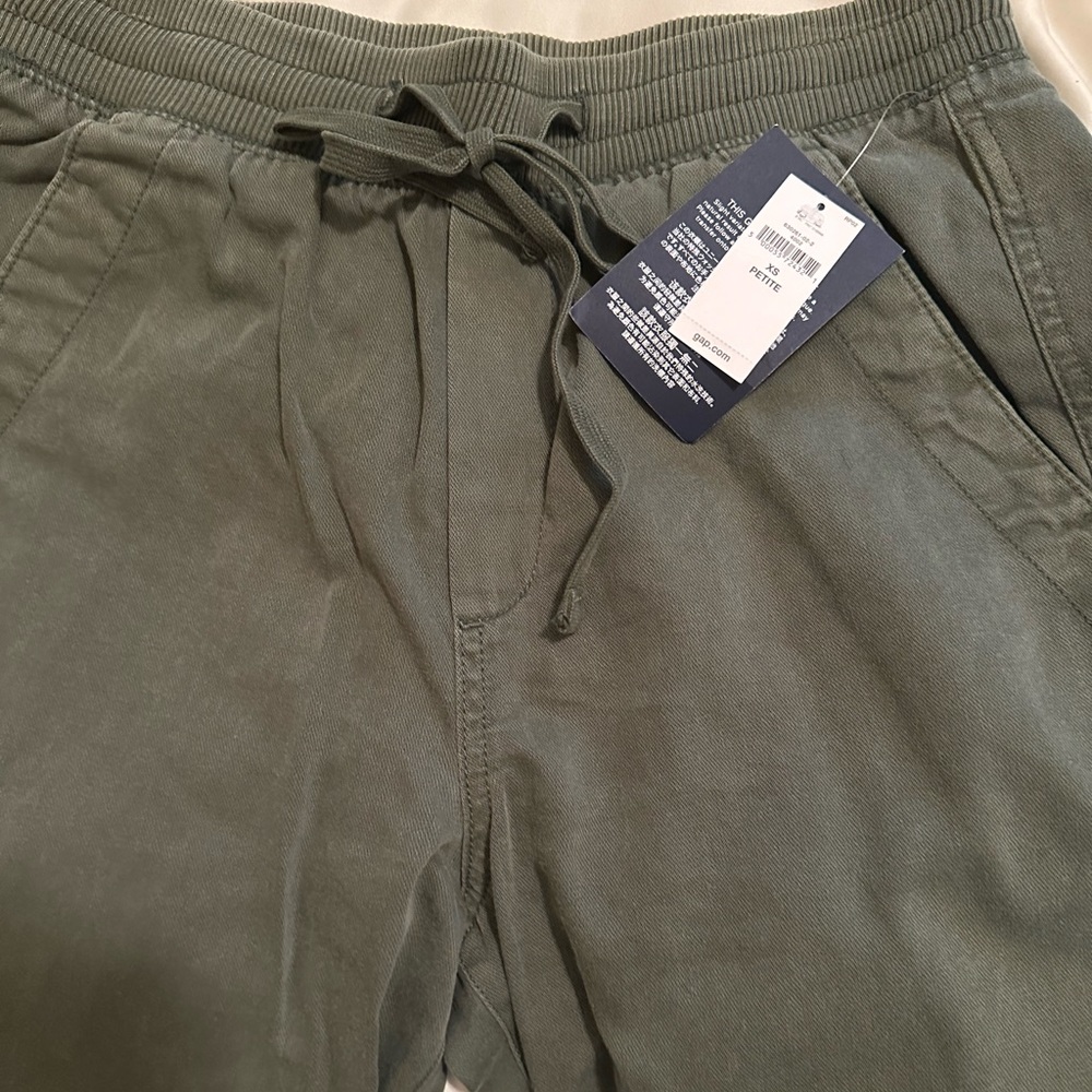 Army green GAP joggers
